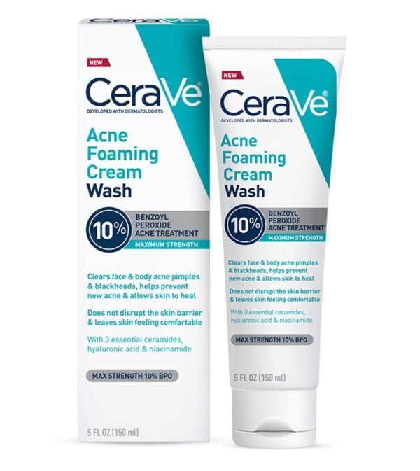 Cerave Acne Foaming Cream Cleanser