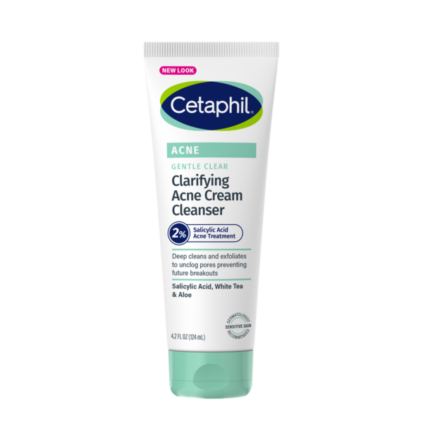 Cetaphil Gentle Clear Clarifying Acne Cream Cleanser