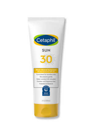 Cetaphil Sheer Mineral Sunscreen Broad Spectrum SPF 30