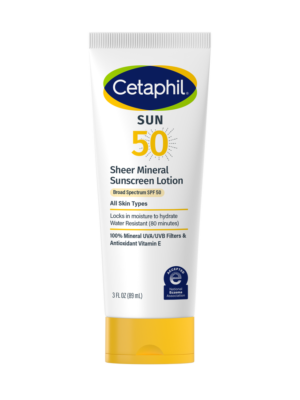 Cetaphil Sheer Mineral Sunscreen Broad Spectrum SPF 50