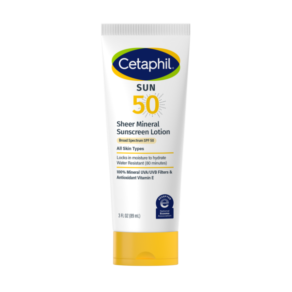 Cetaphil Sheer Mineral Sunscreen Broad Spectrum SPF 50
