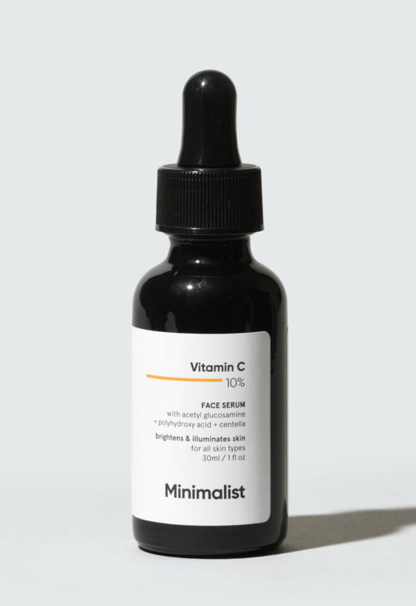 Minimalist Vitamin C Ethyl Ascorbic Acid 10% + Acetyl Glucosamine 1%