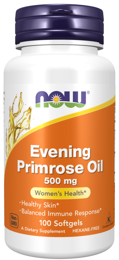 Now Evening Primrose Oil 500 mg Softgels Now Evening Primrose Oil 500mg Softgels