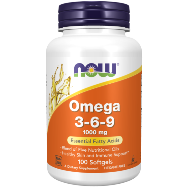 Now Omega-3 6 9 1000 mg Softgels