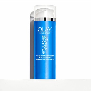 Olay Hyaluronic Peptide 24 Face Moisturizer SPF 30